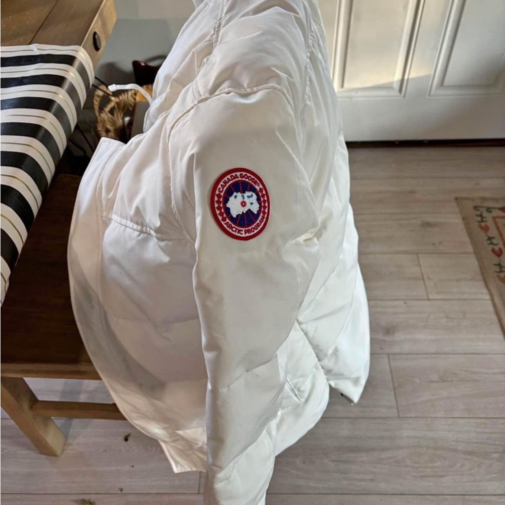 White Canada Goose winter jacket